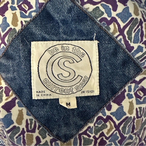 Women Vintage Denim vintage 80’s lined be in the current seen denim jacket - Picture 2 of 16